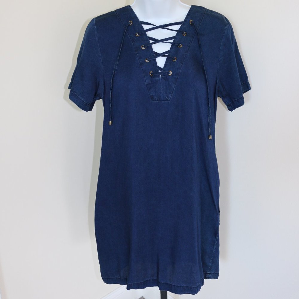 Francesca's Alya Demin Dress